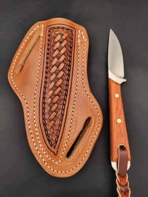 Padauk Stockman Belt Knife