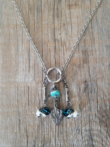 Spirit Of The Buffalo Charm Necklace