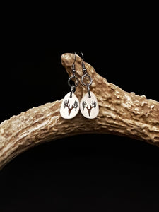 Deer Antler Earrings
